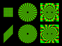 conformal mapping of current flow