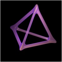 Tetrahedron Frame