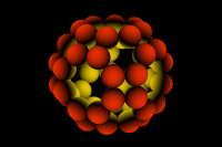 48 spheres in cubic arrangement