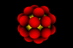 24 spheres in cubic arrangement